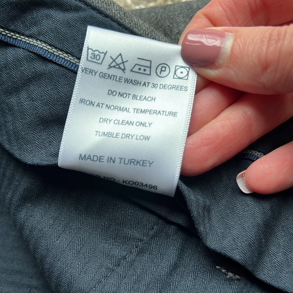 No Nationality Men’s Dress Slacks Size 38/32 EUC - Picture 4 of 13